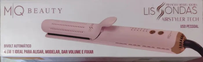 Prancha Modeladora Mq Beauty Lissondas Airstyler Tech Bivolt
