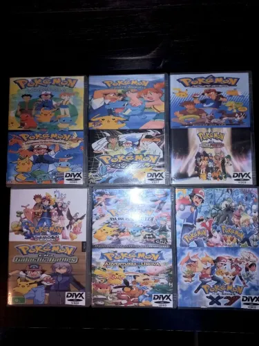 Pokémon coleção DVDs