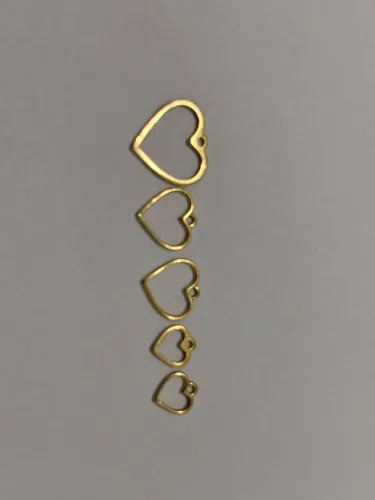 Corações em Ouro 18k