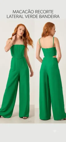 Macacão Lizie Verde