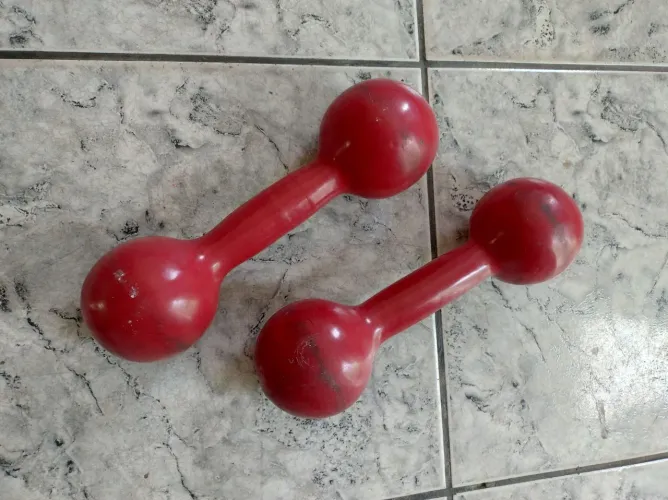 Halteres Emborrachado, 6Kg