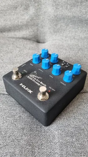 Pedal Nux Melvin Lee Davis Preamp e DI para Baixo NBP5