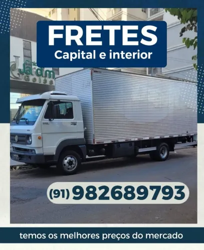 Fretes Rapidos em Belém Castanhal Salinas Pagominas Abaetetuba Barcarena