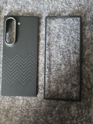 Capa Samsung Galaxy Fold6 Fold 6 Aramid fibra de carbono