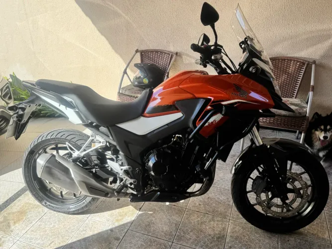 CB 500x 2019 Laranja Segundo Dono