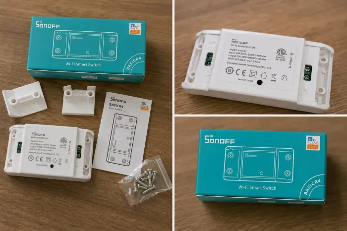 Interruptor Inteligente Sonoff Basic R4 Wi-Fi | Automação Residencial