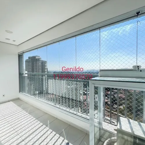 Apartamento com 1 quarto, sala, varanda grande, 1 vaga de garagem, em frente o metrô butan