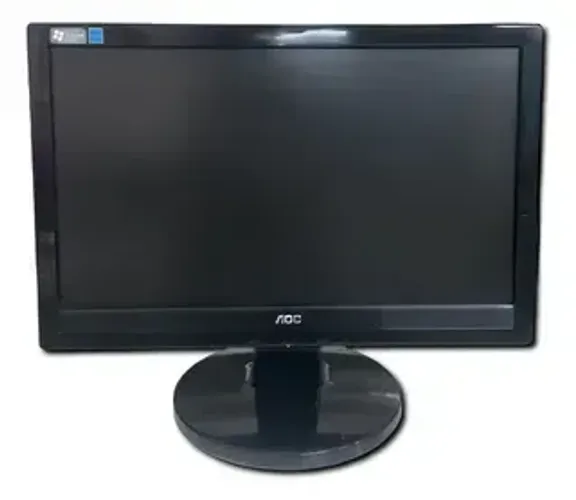 Lote de 02 Monitores 15.6" AOC LCD 1619Swa - Promoção