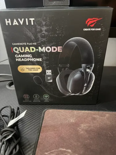 Fone de ouvido gamer havit fuxi H3