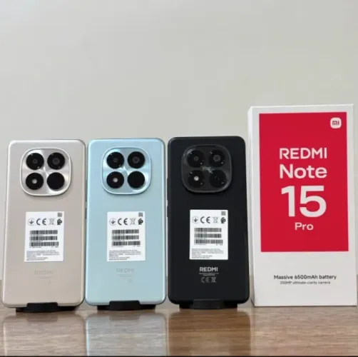 Note 15 Pro 4G 256GB + 8GB RAM global Titanium E Azul