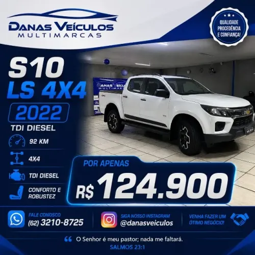 Chevrolet S10 Pick-up LS 2.8 TDI 4X4 CD Dies. Mec. 2022