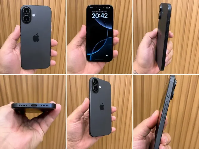 iPhone 16 256GB Preto - Novo Lacrado | Garantia Apple
