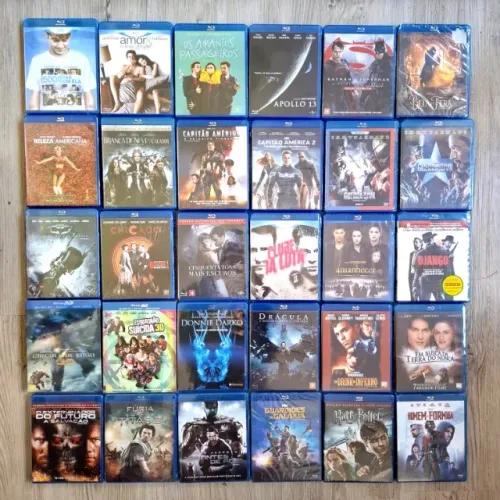 Novos Blurays Nacionais Originais a Partir de 20,00 Cada