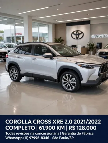 Toyota Corolla Cross XRE 2.0 16V Flex AUT 2022