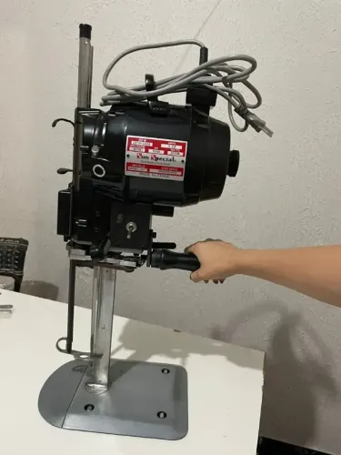 Máquina Corte Tecido 8? Industrial 850W - Profissional Confecção