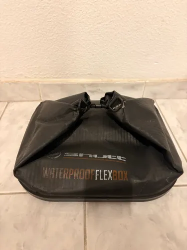Baú flexível para moto