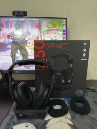 ? ASTRO A50 Geração 5 LIGHTSPEED WIRELESS + Base