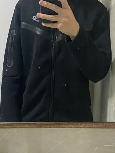 Jaqueta nike tech fleece preta