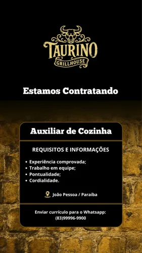 Auxiliar de Cozinha