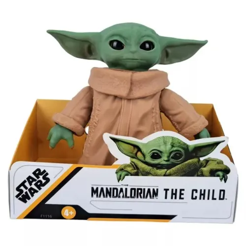 Boneco Baby Yoda Articiculado Miniatura Star Wars na Caixa 16cm