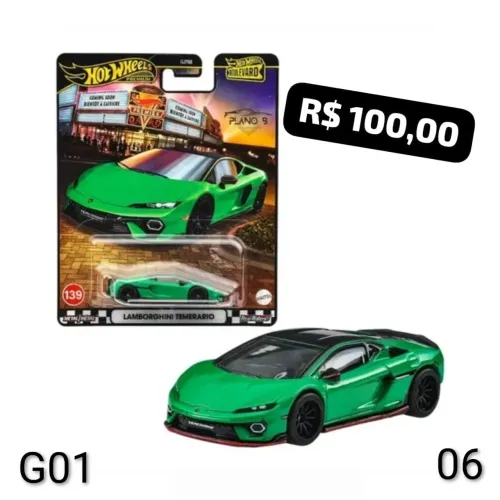 Hotwheels Lamborguini Temerário (Boulevard)