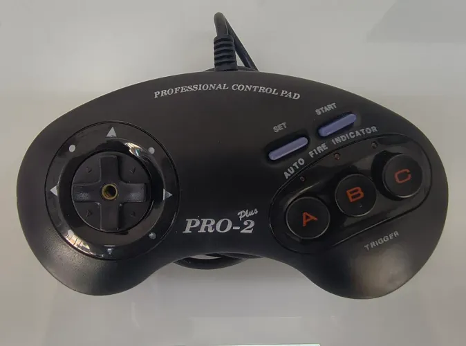 CONTROLE PRO-2 plus (Para Mega drive) VARIAÇÃO DIFÍCIL DE ENCONTRAR VEJA FOTOS