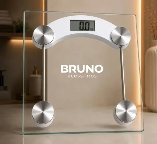 Balança digital de vidro banheiro até 180 kg