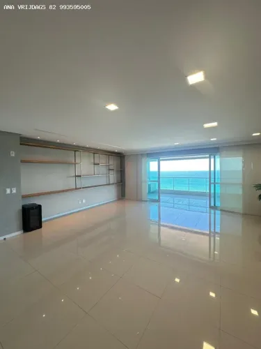 Apartamento para Locação em Maceió, Guaxuma, 4 dormitórios, 3 suítes, 4 banheiros, 4 vagas