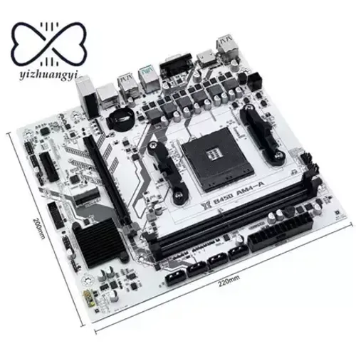 Placa MACHINIST B450 Suporta Ryzen 5500 5600 5600G CPU Duplo Canal DDR4 Memória