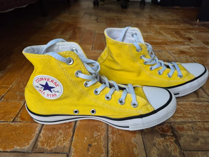 Tênis All Star Converse Amarelo Feminino n° 36 - Original