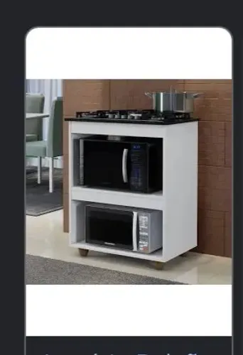 Armário de Cooktop pra sair rapido