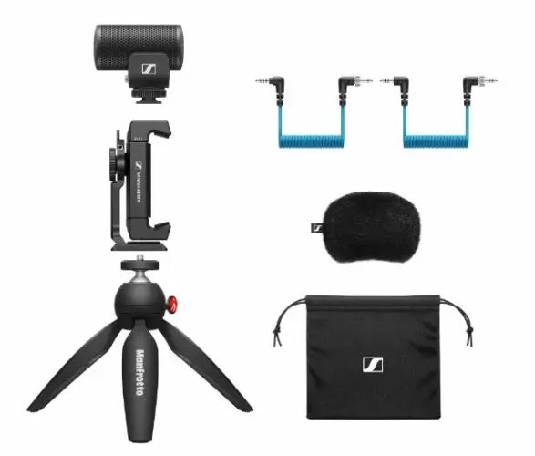 Microfone shotgun Sennheiser MKE 200 Mobile Kit
