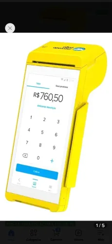 Vense máquinas de cartão promoção.