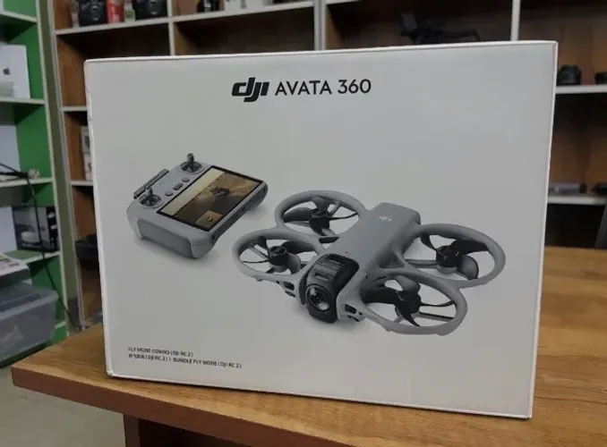 Drone Avata 360 Fly More Combo Controle com Tela lacrado com nota