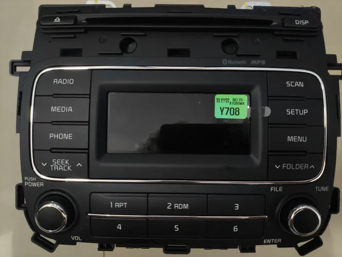 Rádio Kia Cerato 2013 até 2018