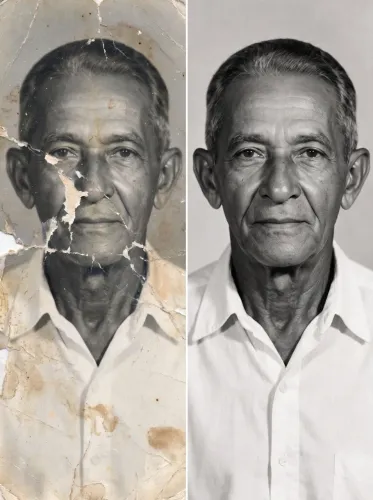 Restauração de foto