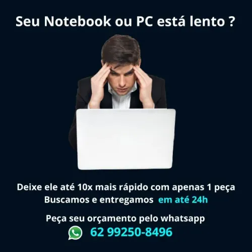 Formatação de Notebook e PC Goiânia