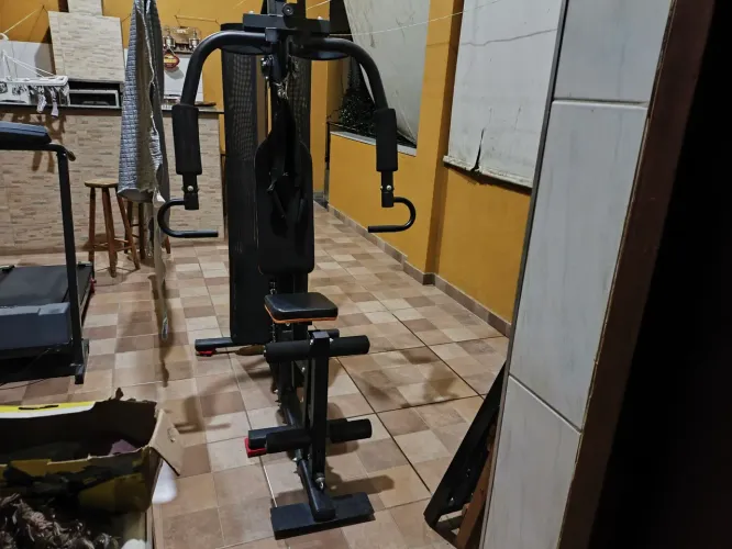 Estação de Musculação 65kg Completa | Academia em Casa | Oportunidade R$ 1.900