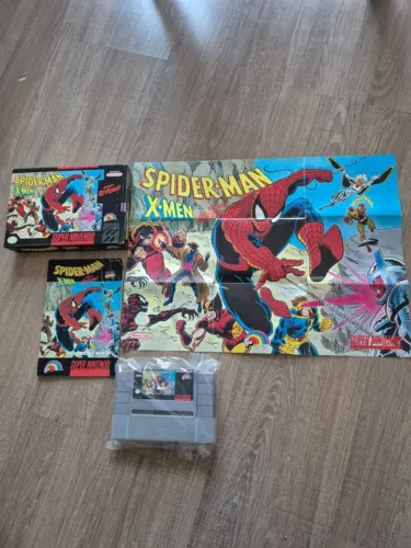 Homem Aranha vs X-men Snes ORIGINAL