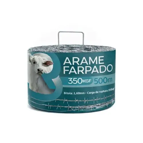 arame farpado 500 metros