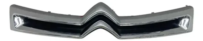 Grade Parachoque Dianteiro Citroën C3 2013 2014 Com Detalhe Cromado Brilhante