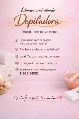 Depiladora (o)