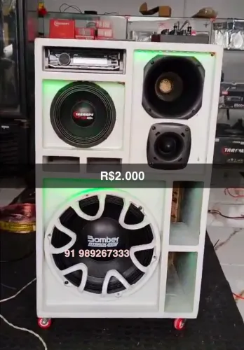 Caixa bob automotiva pancadão