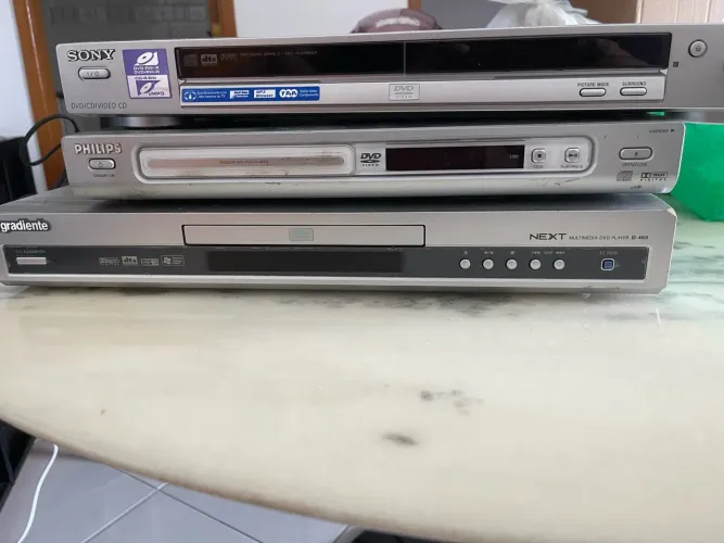 Dvds gradiente e Phillips