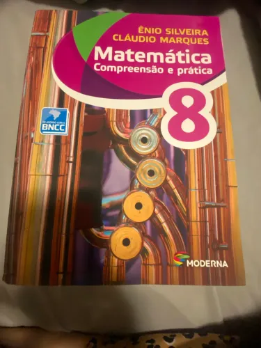 Livro Matemática compreensão e prática 8 ano Enio Silveira - Editora Moderna