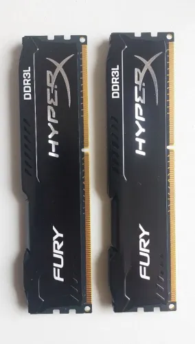 Kit 8GB (2x4GB) Memória Fury HyperX DDR3L 