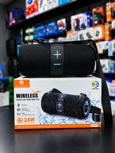? Caixa de Som HMASTON AM48 24W Bluetooth