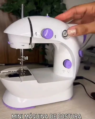 máquina de costura mini