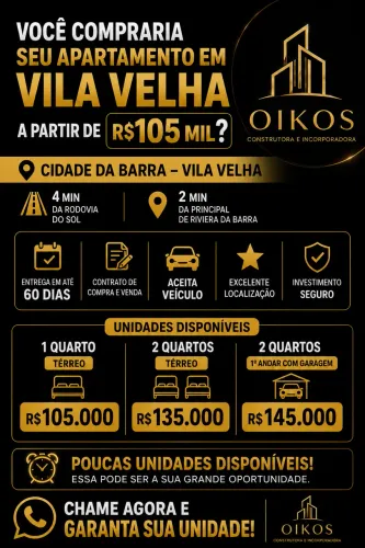 APARTAMENTO EM VILA VELHA A VENDA