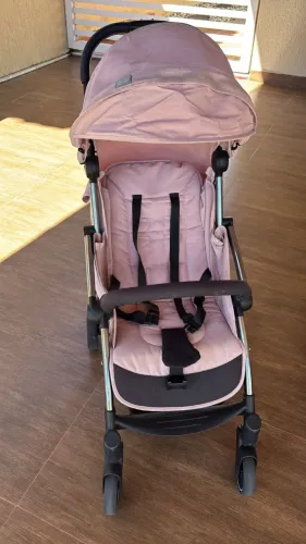 Chicco Carrinho de bebé Cheerio Blossom Rosa, carrinho de bebe de 0 meses a 15 kg